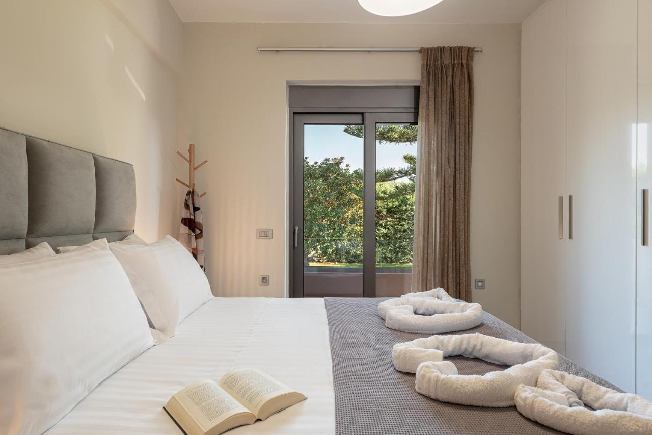 Villa Enny, 3 Bd With Private Heated Pool Agia  Exterior foto